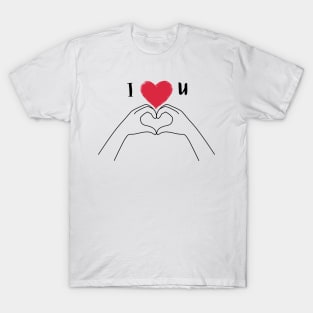 I love you for birthday gift T-Shirt